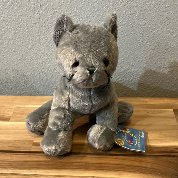 Webkinz Charcoal Cat WITH CODE - Picture 2 of 5